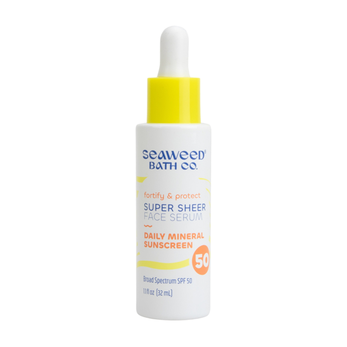 Seaweed Bath Co. Super Sheer Face Serum SPF 50 - Front view