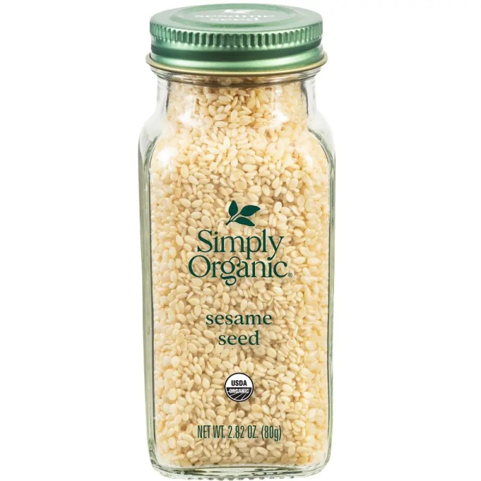 Simply Organic Sesame Seed - Front view