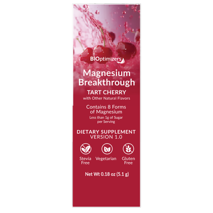 BiOptimizers Tart Cherry Magnesium Stick - Front view