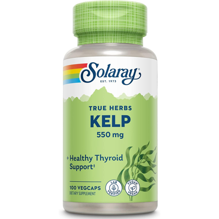 Solaray Kelp 550mg - Front view