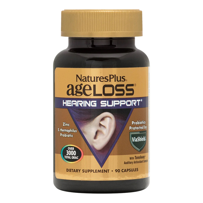 Nature's Plus AgeLoss Hearing Support - Front view