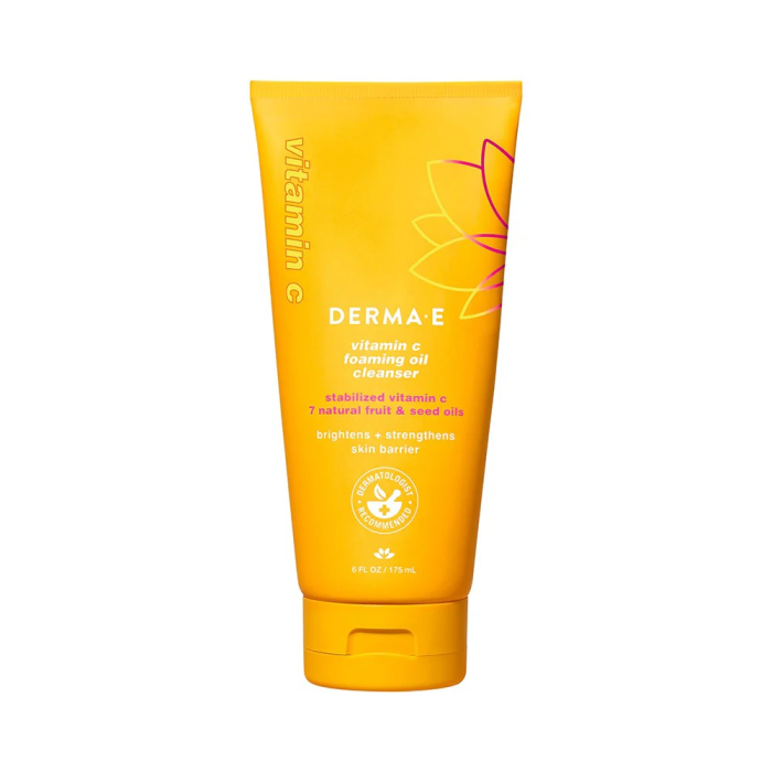 Derma E Vitamin C Foaming Oil Cleanser - Front view