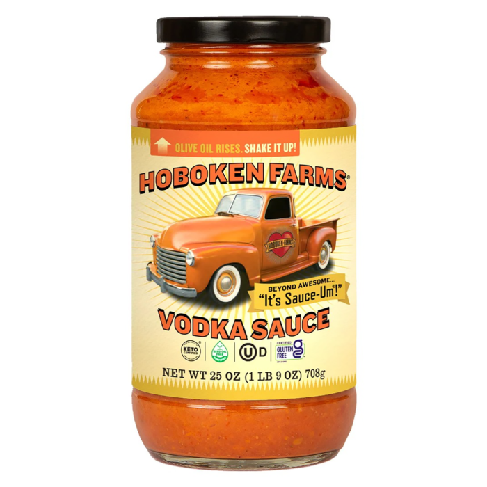 Hoboken Farms Vodka Pasta Sauce - Front view