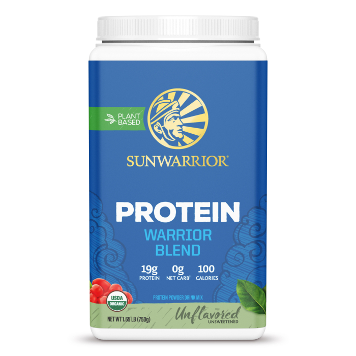 Sunwarrior Protein Warrior Blend  Unflavored - Main