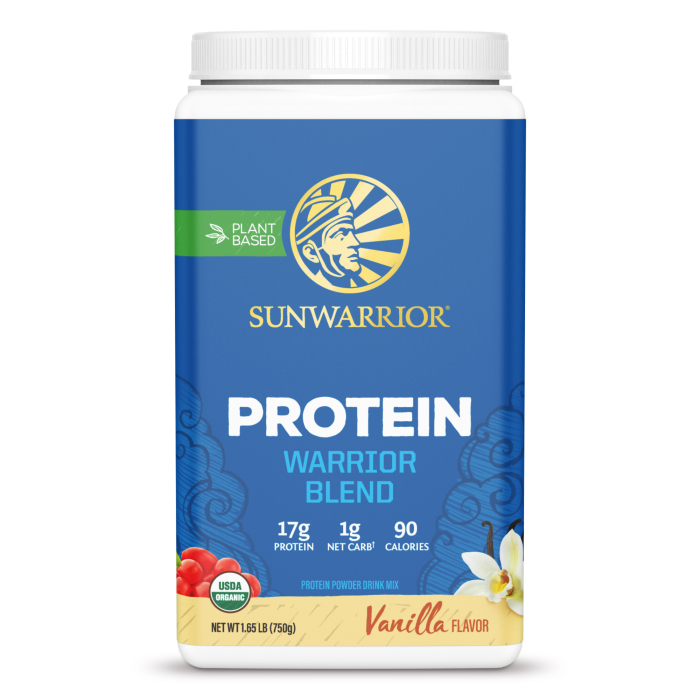 Sunwarrior Protein Warrior Blend Vanilla - Main