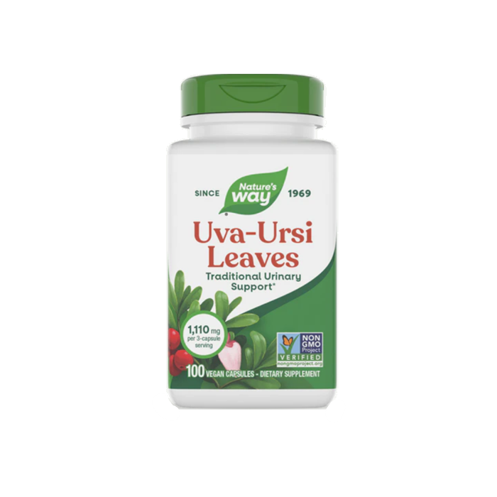 Nature's Way Uva Ursi Leaves 480mg, 100 Capsules