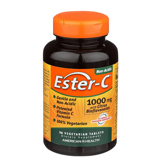 American Health Ester C 1,000 mg w/Citrus Bioflavonoids, 90 Tablets