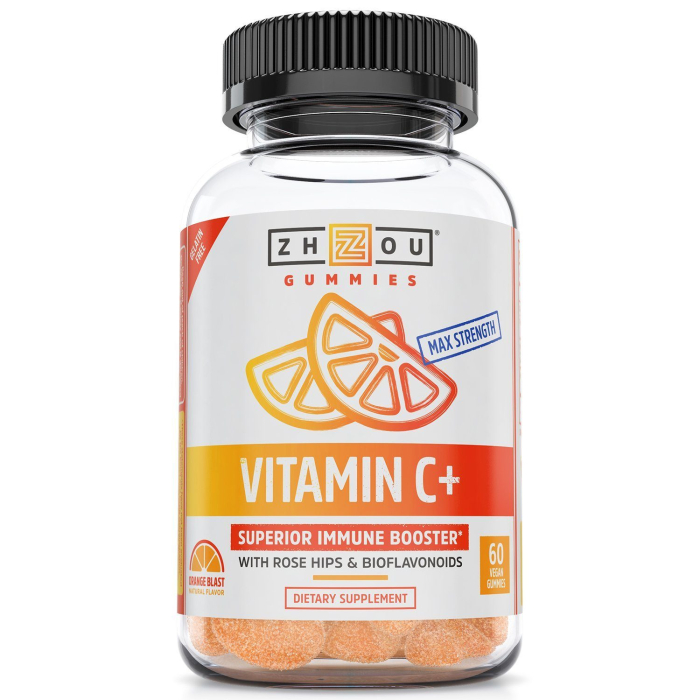 Zhou Vitamin C+ Gummies, 60 Gummies