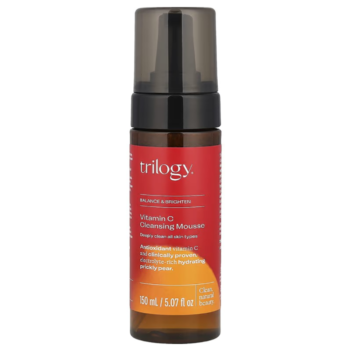 Trilogy Vitamin C Cleansing Mousse - Front view
