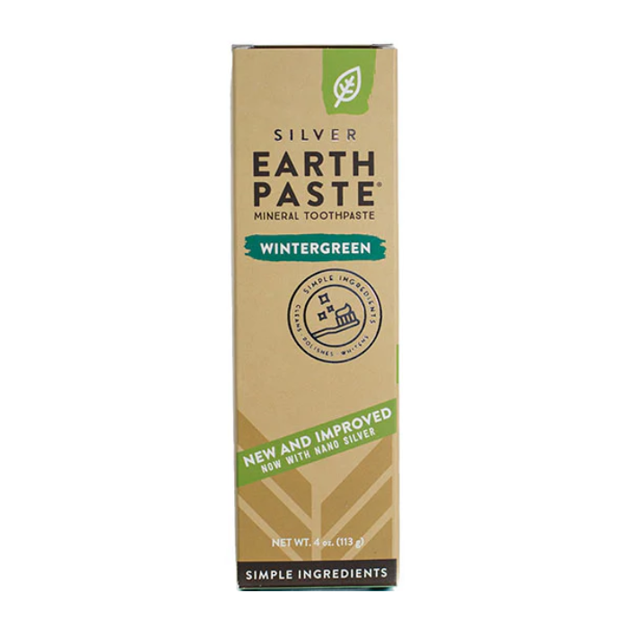 Redmond Earthpaste Wintergreen Toothpaste, 4 ounce