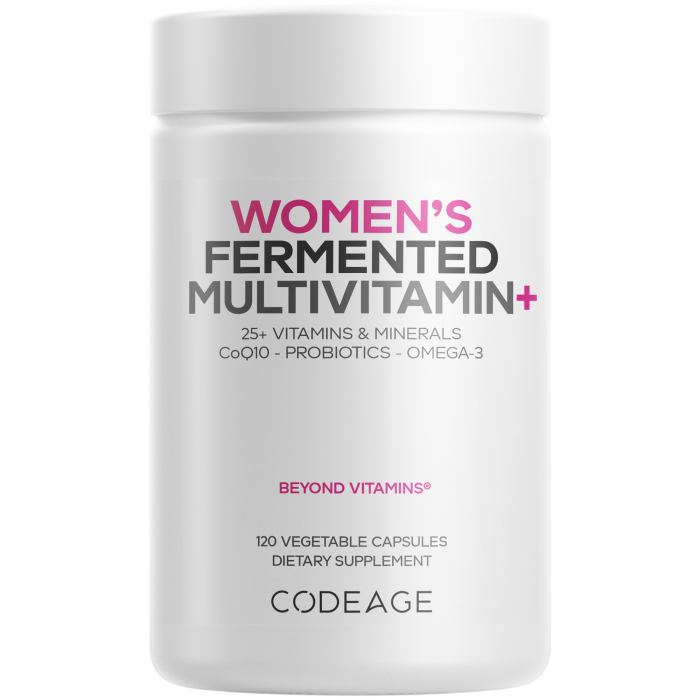 Codeage Women's Fermented Multivitamin, 120 Capsules