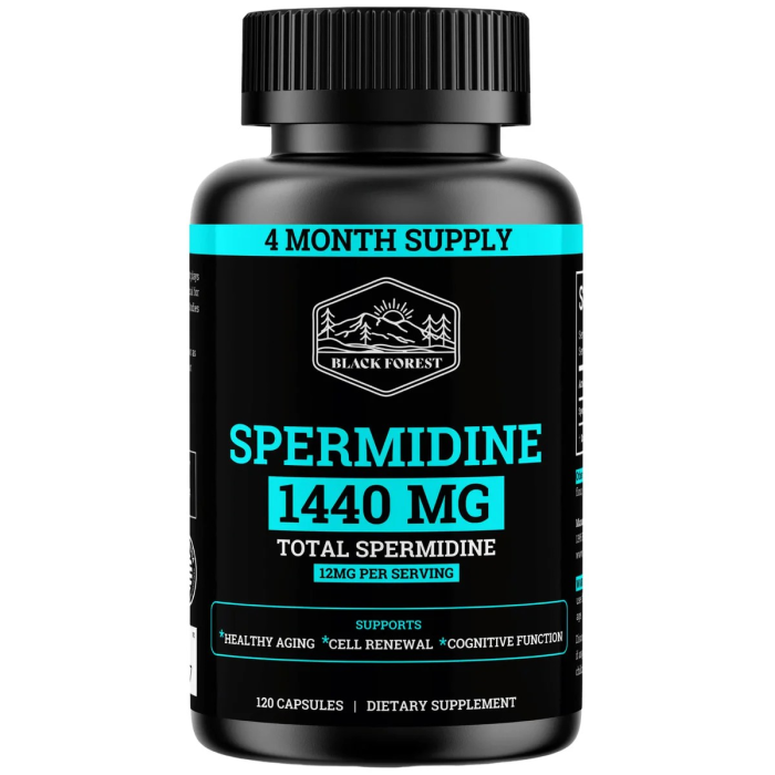 Black Forest Spermidine 1440MG - Front view