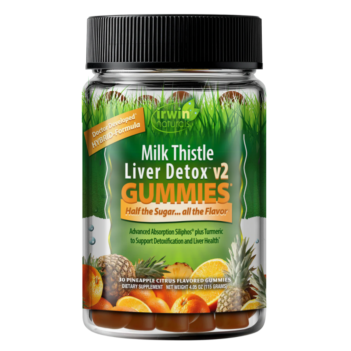 Irwin Naturals Milk Thistle Liver Detox - Front view