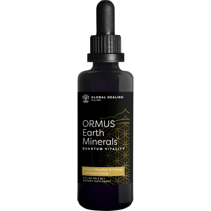 Global Healing ORMUS Earth Minerals - Front view