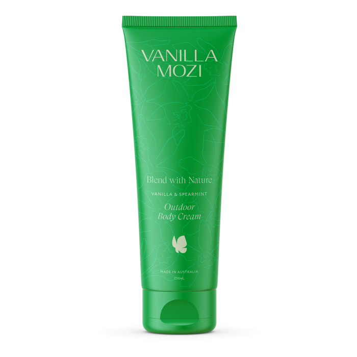 Vanilla Mozi Bite-Proof Body Cream Spearmint and Vanilla - Front view