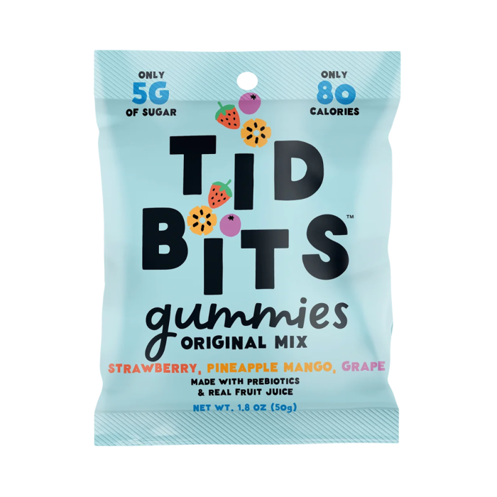 TiDBiTS Candy Original Mix Gummies - Front view