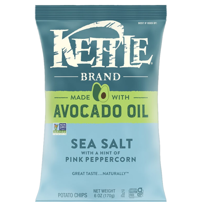 Kettle Foods Avocado Oil Sea Salt Potato Chips - Front view