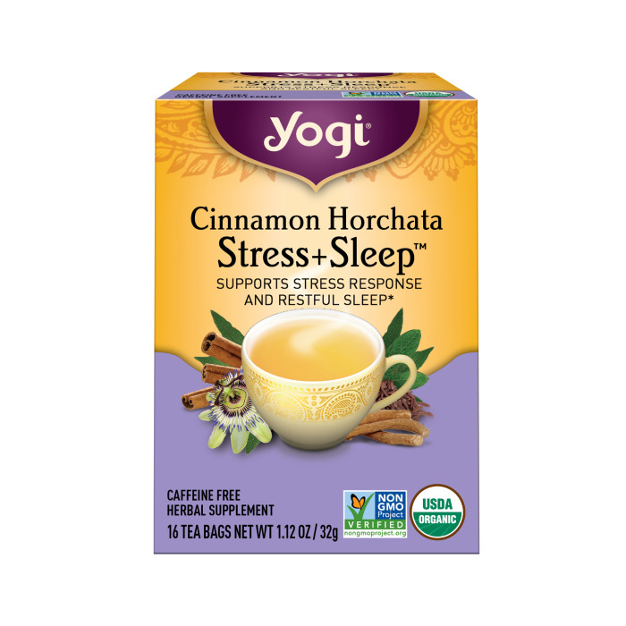 Yogi Cinnamon Horchata Stress + Sleep, 16 Tea Bags