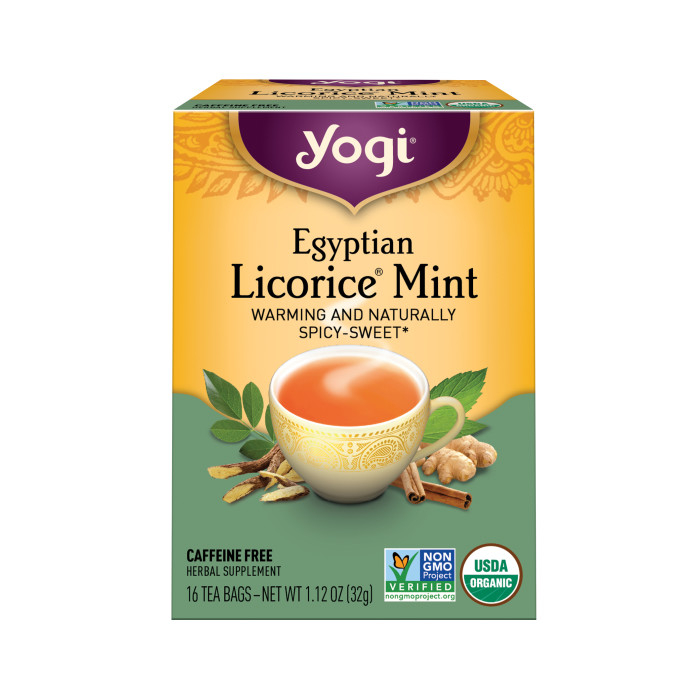 Yogi Tea Egyptian Licorice Mint, 16 Tea Bags