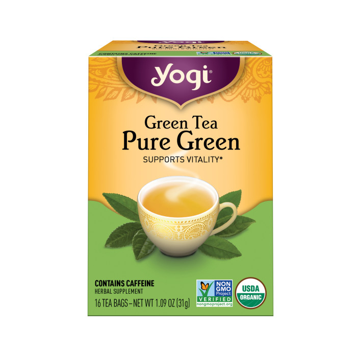 Yogi Tea Green Tea Pure Green, 16 Tea Bags