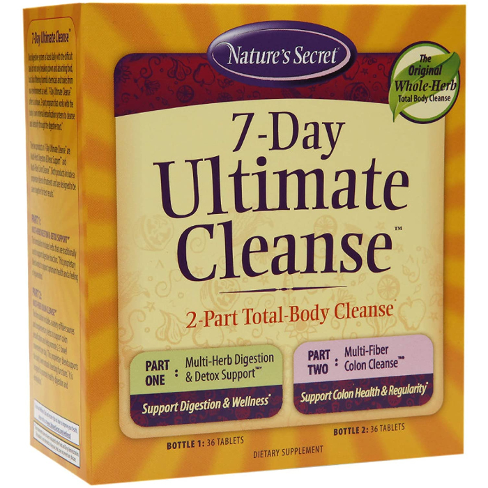 Nature's Secret 7-Day Ultimate Cleanse, 72 tb. 