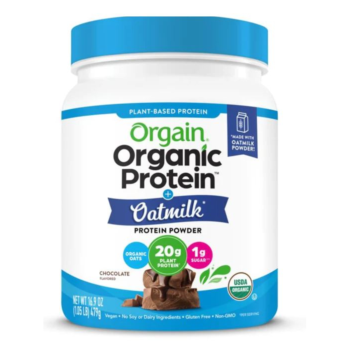 Orgain Organic Oat Milk Protein Chocolate, 1.05 lbs.